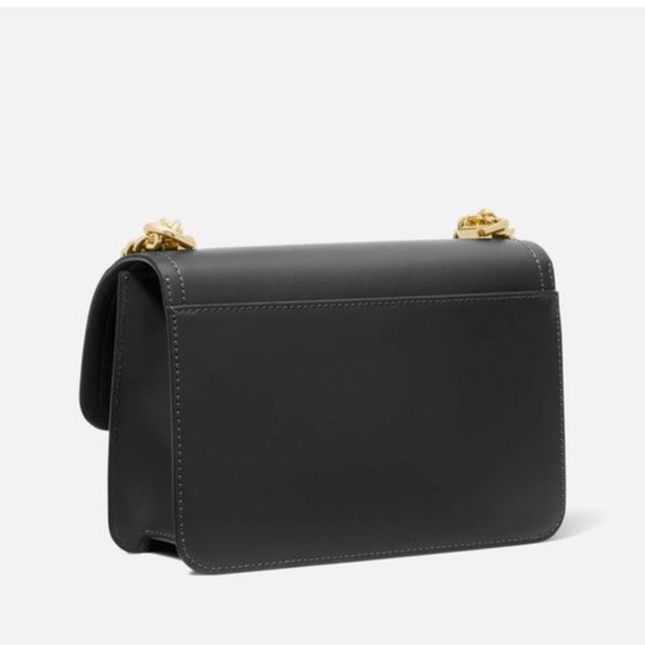 NWT MICHAEL KORS BLACK LEATHER CROSSBODY BAG - Picture 2 of 5